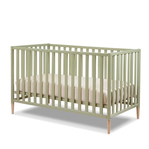 Pemberly Row 3-in-1 Convertible Crib, Beech Wood, Natural