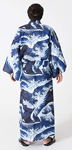 Image of Dita Tokyoin Traditional Made In Japan Cotton Yukata Robe (Japanese Pajama Kimono) Easy Wearing set2