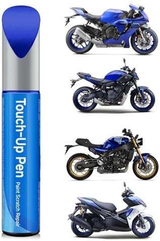 0564 Deep Purplish Blue Metallic C (Team Blue) Motorcycle Touch Up Paint Compatible with Yamaha Exact Match Touch Up Pen Scratch Repair -Paint Code 0564