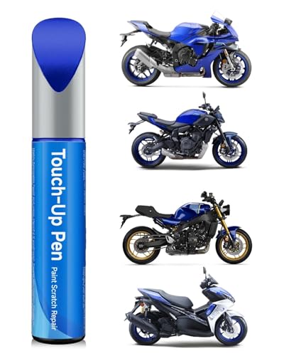 0564 Deep Purplish Blue Metallic C (Team Blue) Motorcycle Touch Up Paint Compatible with Yamaha Exact Match Touch Up Pen Scratch Repair -Paint Code 0564