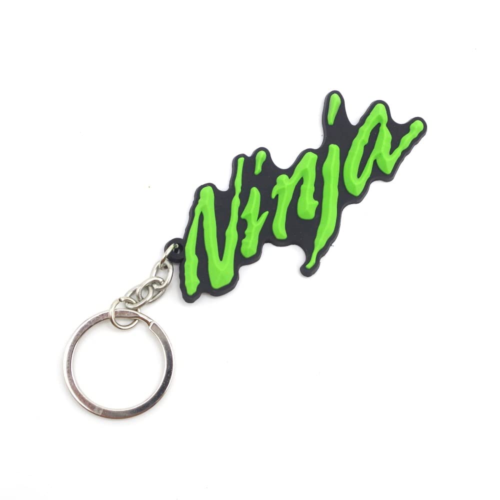 XIDAODIT Motorcycle Keychain Ring Embroidered Keychain