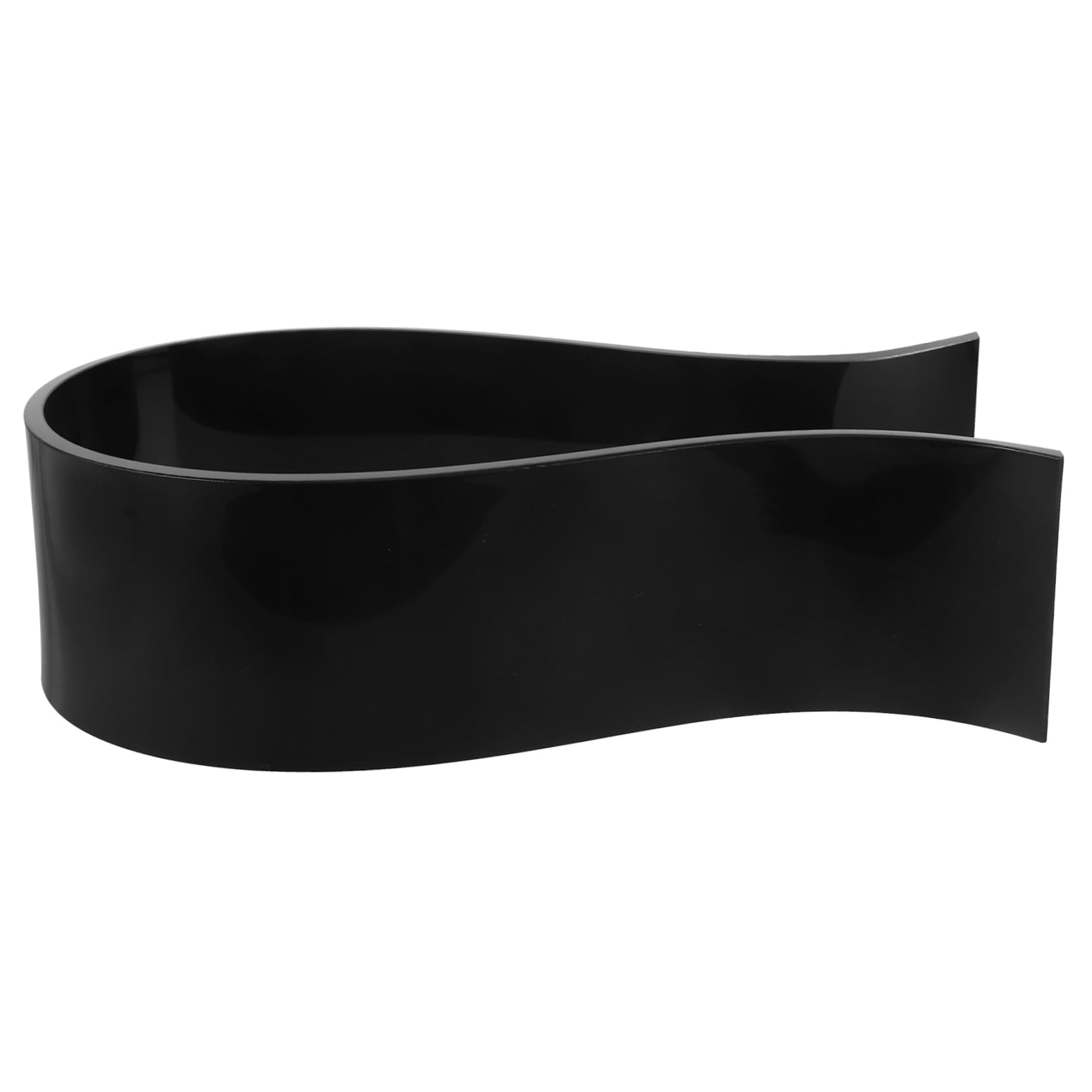 SHINEOFI 4 Piezas soporte para auriculares soporte de auriculares colgador de auriculares Gancho para auriculares soporte de escritorio para auriculares Acrílico Black