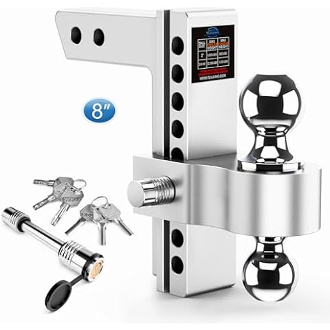 Tlvuvmo Adjustable Trailer Hitch Cover