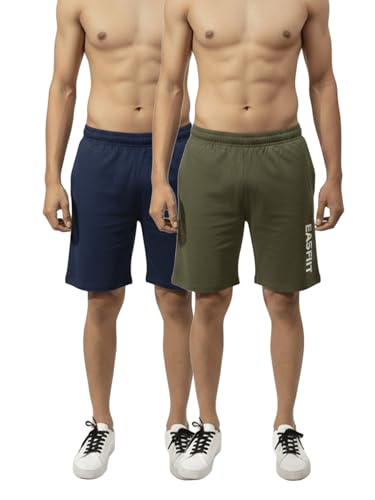 Image of Dollar Easy Fit Cotton Blend Pack of 1 Solid Men's Shorts