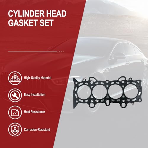Image of Cylinder Head Gasket Set for Honda Civic 2001 2002 2003 2004 2005 Models OE 12251PLC004 12251-PLC-003