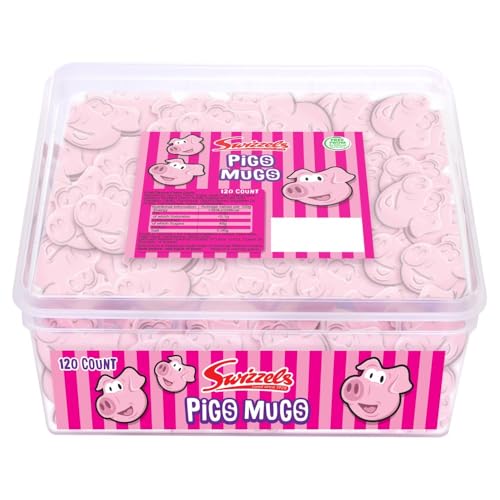 Swizzels Pig's Mugs Fun Gums - 120 Pack