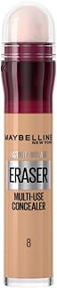 Maybelline instant anti age eraser eye concealer, dark circles and blemish concealer, ultra blendable formula, 08 buff