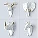 Ganci Appendiabiti Animali In Resina - 4 Pezzi, Design Moderno, Senza Fori, Per Cappotti E Borse - Foto 9