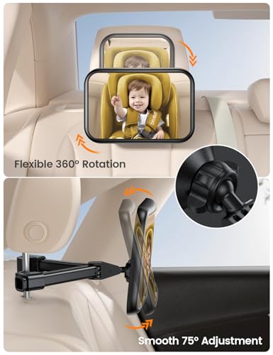 Lamicall Backseat Baby Car Mirror