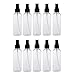 Produktbild TOPBATHY 100Ml Nachfüllbare Sprühflaschen Klar Make-Up Flüssigkeitsspender Parfüm Ätherische Ölfläschchen Kosmetische Hand Flüssigseifenflaschen Behälter 10 Stück (Zufällige Düse)