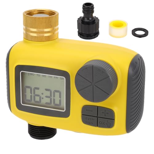 Minuterie d'arrosage anti-fuite en laiton programmable pour stopper le gaspillage d'eau