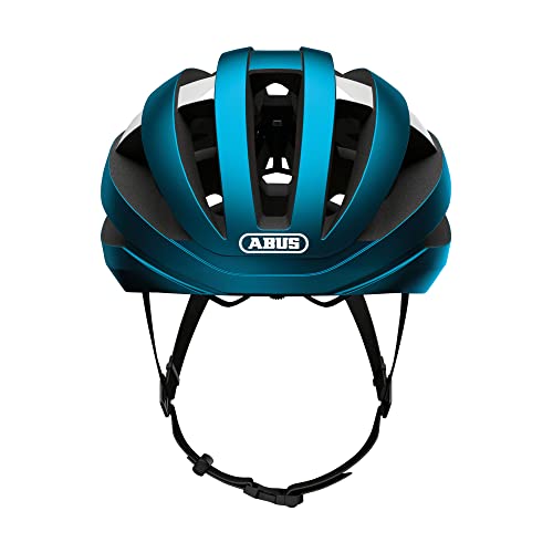 ABUS Viantor Casco da ciclismo - Casco da bici aerodinamico per principianti - Per uomo e donna - Blu, Taglia M - 2