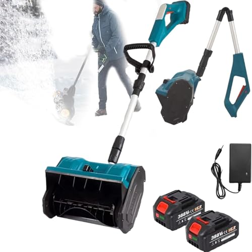 Souffleuse à neige électrique portative pour soulager le dos lors du déneigement