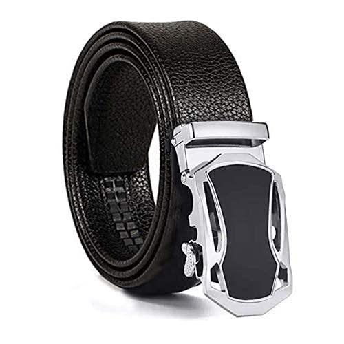 romp fashion Men Black P.U Leather Belt For Casual And Partyware Designe-17-picture-26
