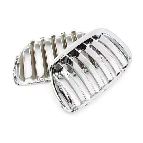 Parrilla delantera de alta calidad para capó de radiador de X5 E53 2004-2006 negra