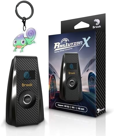 Brook Ras1ution X - Racing Wheel Converter for Xbox Series X|S, Xbox One, Xbox 360 | 60+ Steering Wheels Supported | Force Feedback & App Control