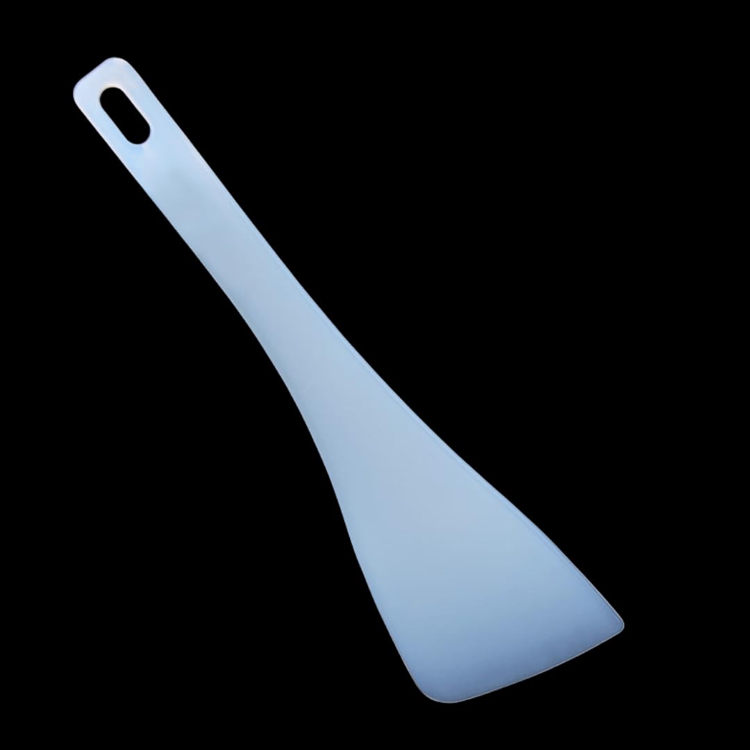 Ensemble pelle et cuillère de laboratoire PFA – Outils résistants à la chaleur, résistants aux acides et aux alcalis(PFA scraper 72 * 245mm)