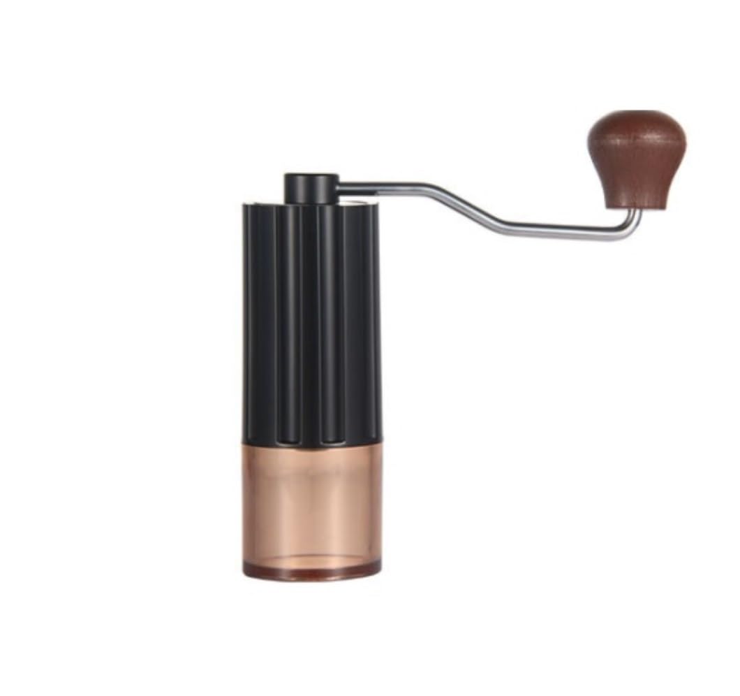 Molinillo Café Oficina Molinillo De Granos Café Con Manivela, Manual Doméstico, Portátil, Núcleo Acero Vintage Moledor de Cafe(Black)