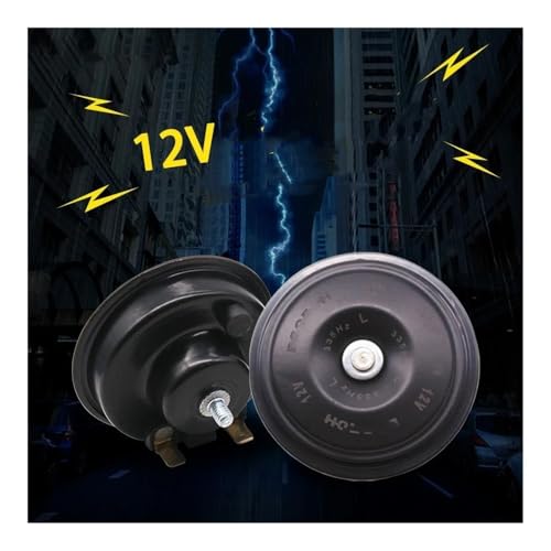 Bocinas para automóvil de 12V con altavoz universal redondo de 110 Db para camión 2