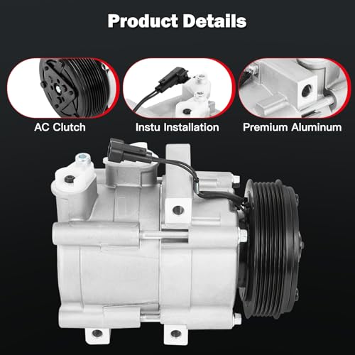 Image of cciyu Air Conditioning Compressor for Ford Explorer Fit for Lincoln Town