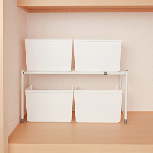 伸縮棚を使ったクローゼット内整理方法のアイデア 賃貸におすすめ フルイク 伸縮棚を使ったクローゼット内整理方法のアイデア 賃貸におすすめ フルイク