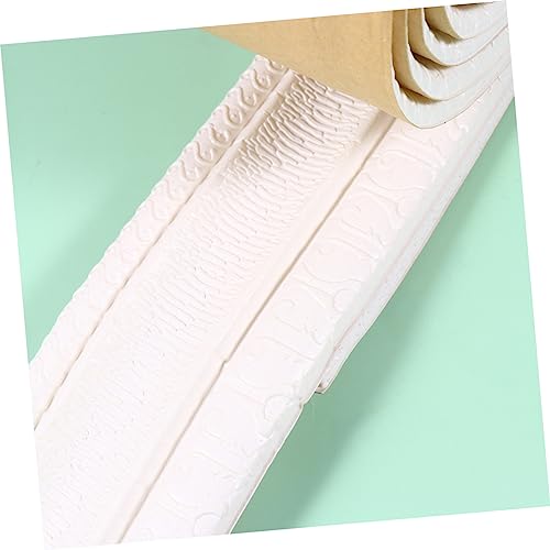 OSALADI 2 Peças Descascar E Colar Borda De Parede 3D Adesivo De Borda De Parede Papel De Parede Forr