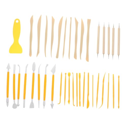 HOODANCOS 1 Set DIY Polymer Clay Talling Tool Polymer Clay Scrapping Modeling Kit De Herramientas