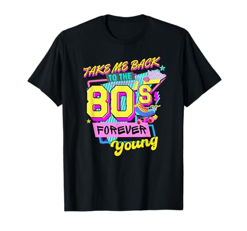 Disfraz retro vintage de Halloween de los 80 para llevarme de vuelta a los 80 Camiseta