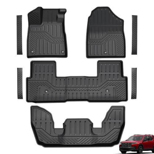 Image of Floor Mats for Honda Pilot 2026 2025 2024 2023