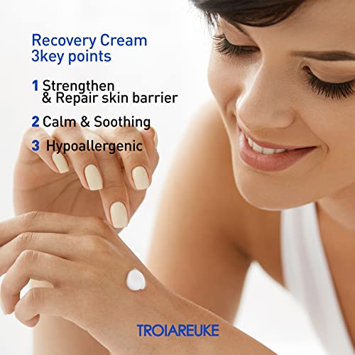 Troiareuke Acsen Recovery Cream | Hydrating And Soothing Facial Moisturizer With Centella Asiatica, Olive Oil, And Squalane For Sensitive, Dry, And Dehydrated Skin, Reduces Signs Of Acne Scars #TOP2