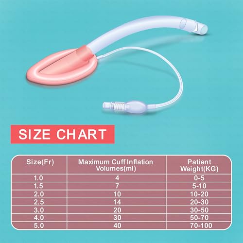 Image of OTICA Sterile Laryngeal Mask Airway - Disposable LMA | Silicone material | Size-4 No.