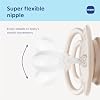 MAM Perfect Baby Premium Pacifier 16+ Months, Extra Thin Nipple, Developed with Orthodontists, Clinically Proven, Glows in The Dark, BPA-Free Silicone, 2 Pack, Made in Europe