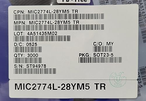 Brand New (3000 PCS) MIC1815-20UY TR MICREL