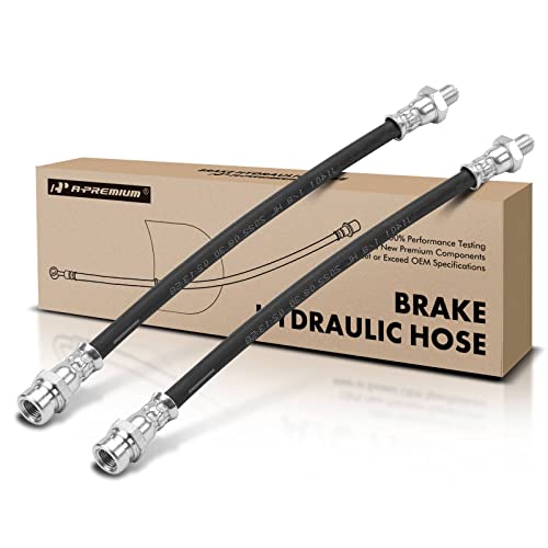 A-Premium Rear Brake Hydraulic Hoses Compatible with Select Hyundai and
