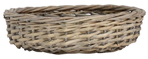 Ib Laursen 2992-00 Brotkorb/Servierkorb - rund - Weidenholz - Ø 20 cm