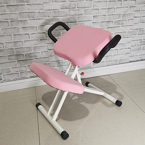 Silla de rodillas, silla ergonómica de corrección de postura para oficina en casa, trabajo o estudio, evita la joroba, con reposabrazos