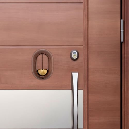 Bothyi Lojistas sino, campainha de entrada madeira estilo japonês ornamento, carrilhão de porta camp