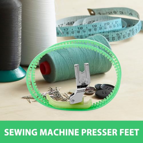 Prensatelas rodillo doble para máquinas de coser miniatura 4