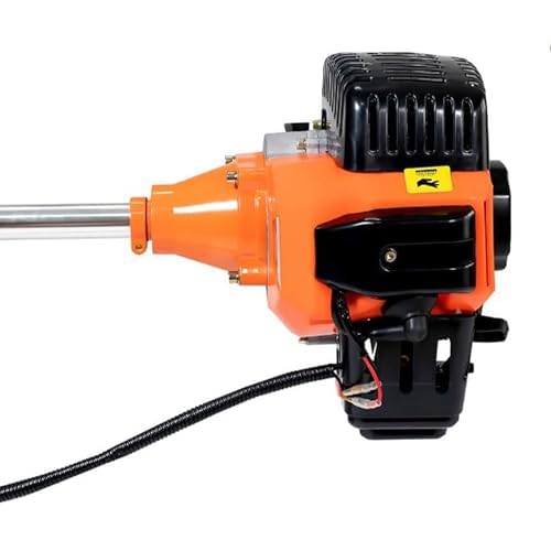 Desbrozadora de Gasolina de 52 CC, 2 Discos, Roja - Imagen 4