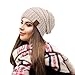 Hatromm Slouchy Mütze Damen Winter 3 Stück, Beanie Mütze Herren Übergroß Warmer Strick, Mütze Dick für Kaltes Wetter(Schwarz+Haferflocken...