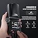 NEEWER Z2PRO-S 2.4G TTL Round Head Flash Speedlite Compatible with Sony, Wireless Compatible with Godox, 76Ws 1/8000s HSS, Upgraded UI, TTL/M TCM Switch, 7.2V/3000mAh Battery, 600 Full Power Flash