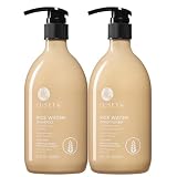 Luseta Rice Water Shampoo and conditioner Set Strengthening & Nourishing Revitalizes Shine for All Hair Types Hydrating & Frizz Control for Women and Men 16.9oz*2
