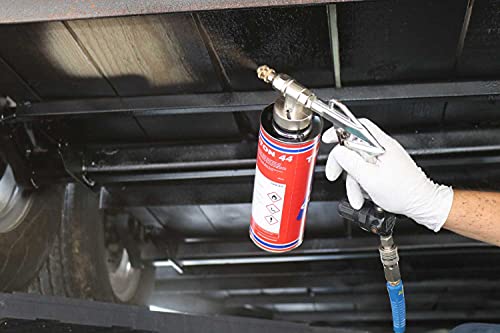 Image of Automotive Undercoating Spray for Vehicles - 5 Cans, Sprayer, Wand Kit | Professional Grade Undercoating, Black