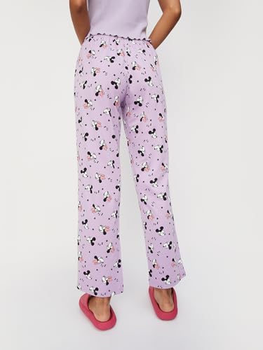 Image of Max Women Mickey & Minnie Printed Knit Pyjamas