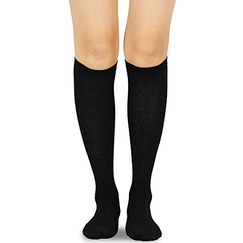 Image of Fashionable Cotton Slouchy Boot Socks for Women and Girls: Long Thigh Highs, Over-the-Knee Highs, and Knee Highs