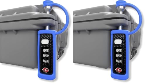 Image of TSA Approved Travel Gun Lock, Cut-Resistant Child-Safe Padlock, White