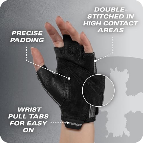 Pro Gloves 3.0 - High Performance Training Gloves, Enhanced Grip, Breathable 4-Way Stretch, Adjustable Wrist Closure, Women's by Harbinger - Image 8