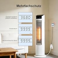 KETOTEK Energiekostenmessgerät mit separatem Display, Stromzähler für Steckdose LCD Display mit Kabel, Strommessgerät Überlastsicherung 3680W – Ansicht 5