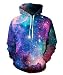 HelloTem Animal Printed Big Pockets Drawstring Hoodie Sweatshirt,1,Small / Medium