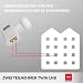 Opticum, convertidor LNB Doble LTP 04H con Conectores Dorados (Full HD, 3D)